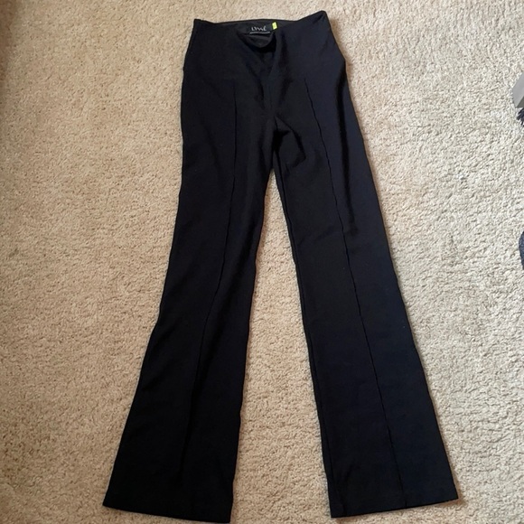 LYSSE high wasted boot cut pant black sz small - Picture 1 of 2